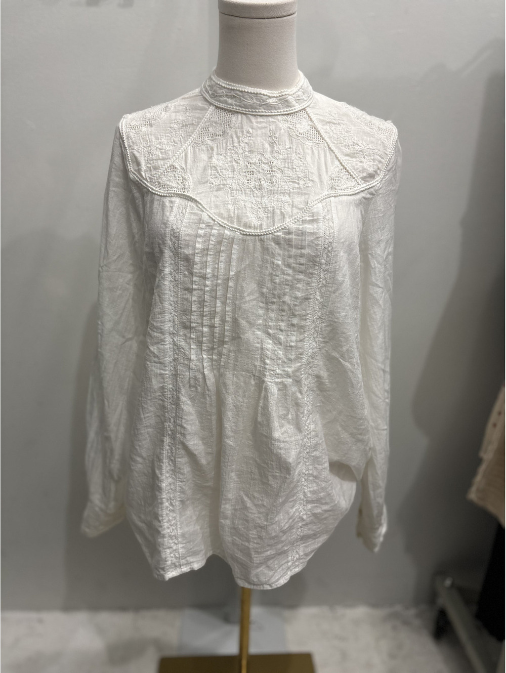 Zara Embroidered Blouse